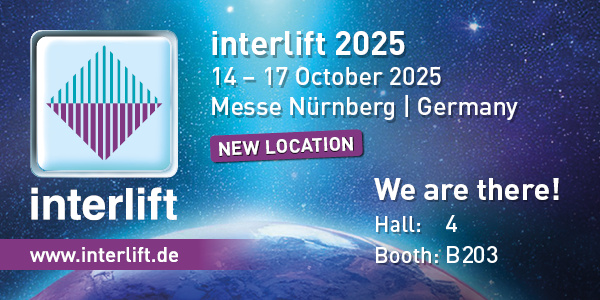Meet us at Interlift 2025 !